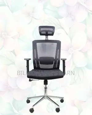 Black Ergonomic Mesh Chair | Firm Support With a Soft Landing Seat