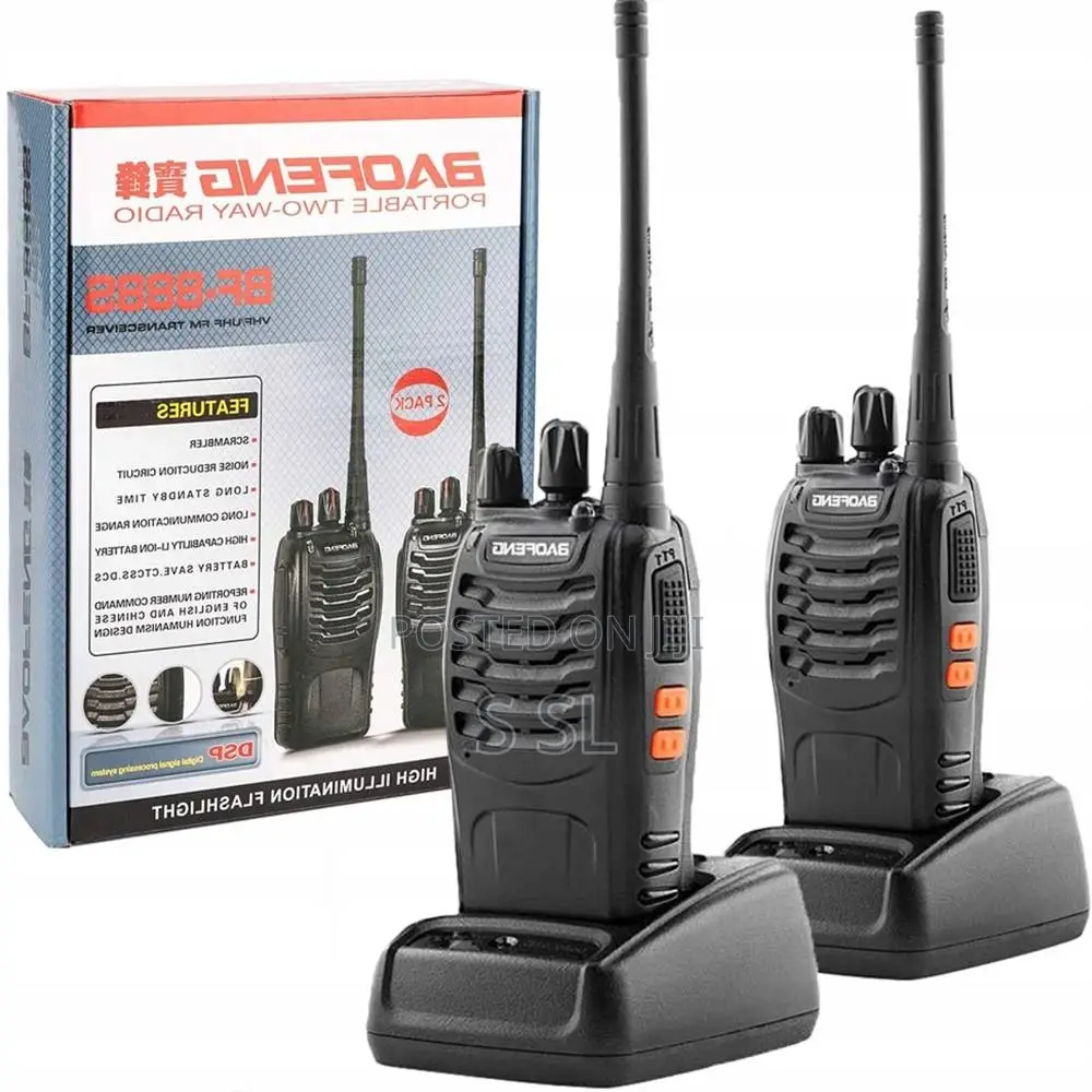 Baofeng Bf-888s Walkie Talkie Portable Radio - 2pc