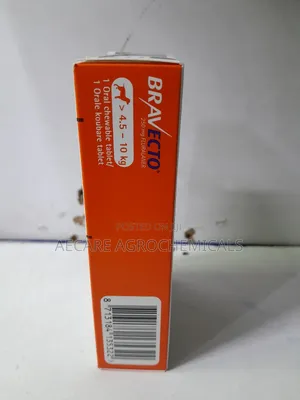 Bravecto 250 Mg Flurancer. >4.5 - 10 Kg 1 Oral Chewable Tablet