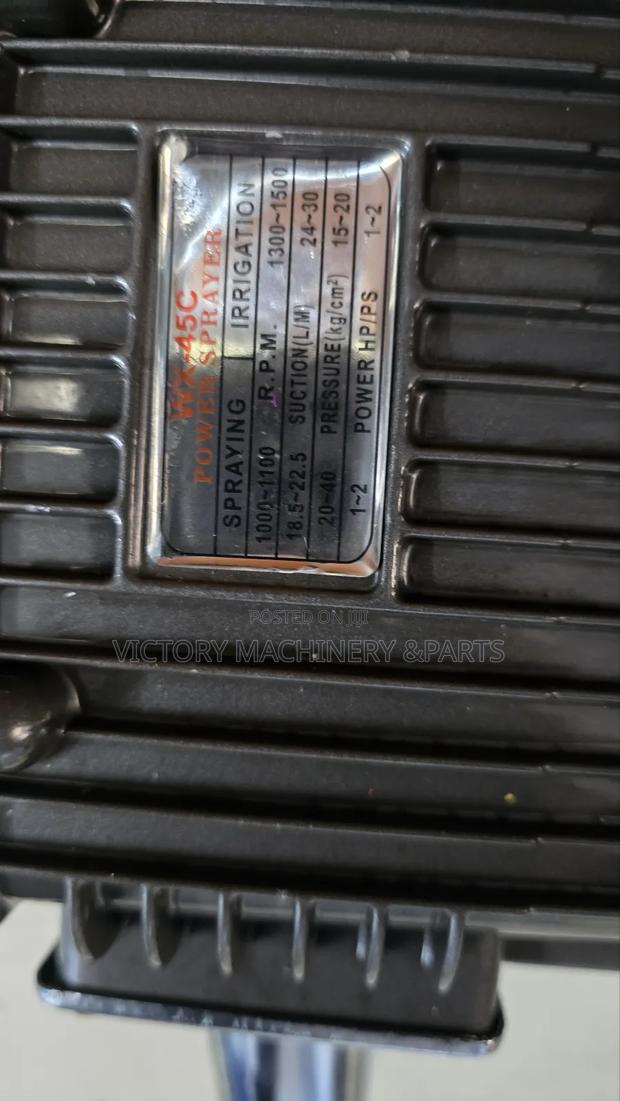 Sprayer Trolly Pump  Engine Gasoline Driven - thumbnail 2