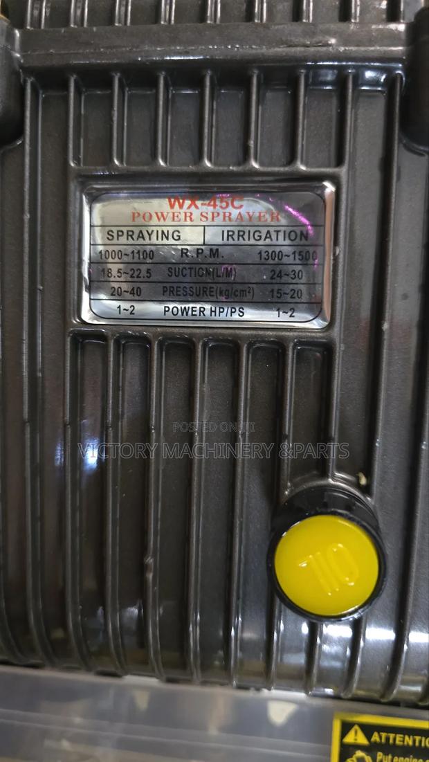 Sprayer Trolly Pump  Engine Gasoline Driven - thumbnail 6