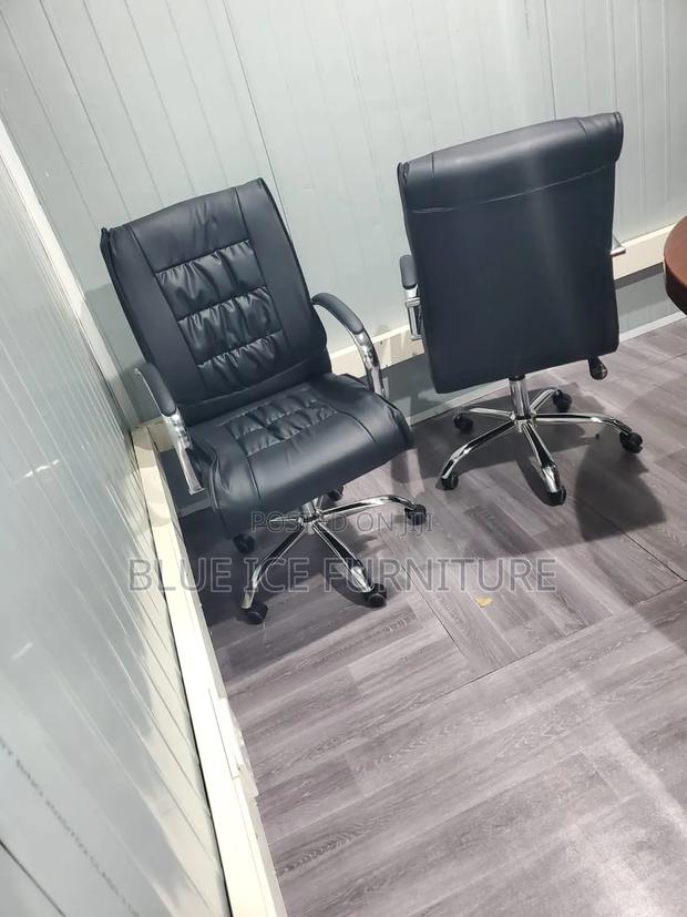 Swivel Leather Office Chair