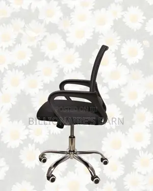 Black Compact Ergonomic Chair | Boardroom-Ready Style | Compact