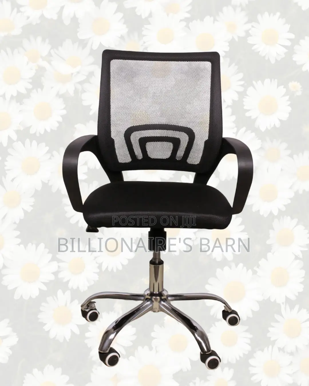 Black Compact Ergonomic Chair | Boardroom-Ready Style | Compact