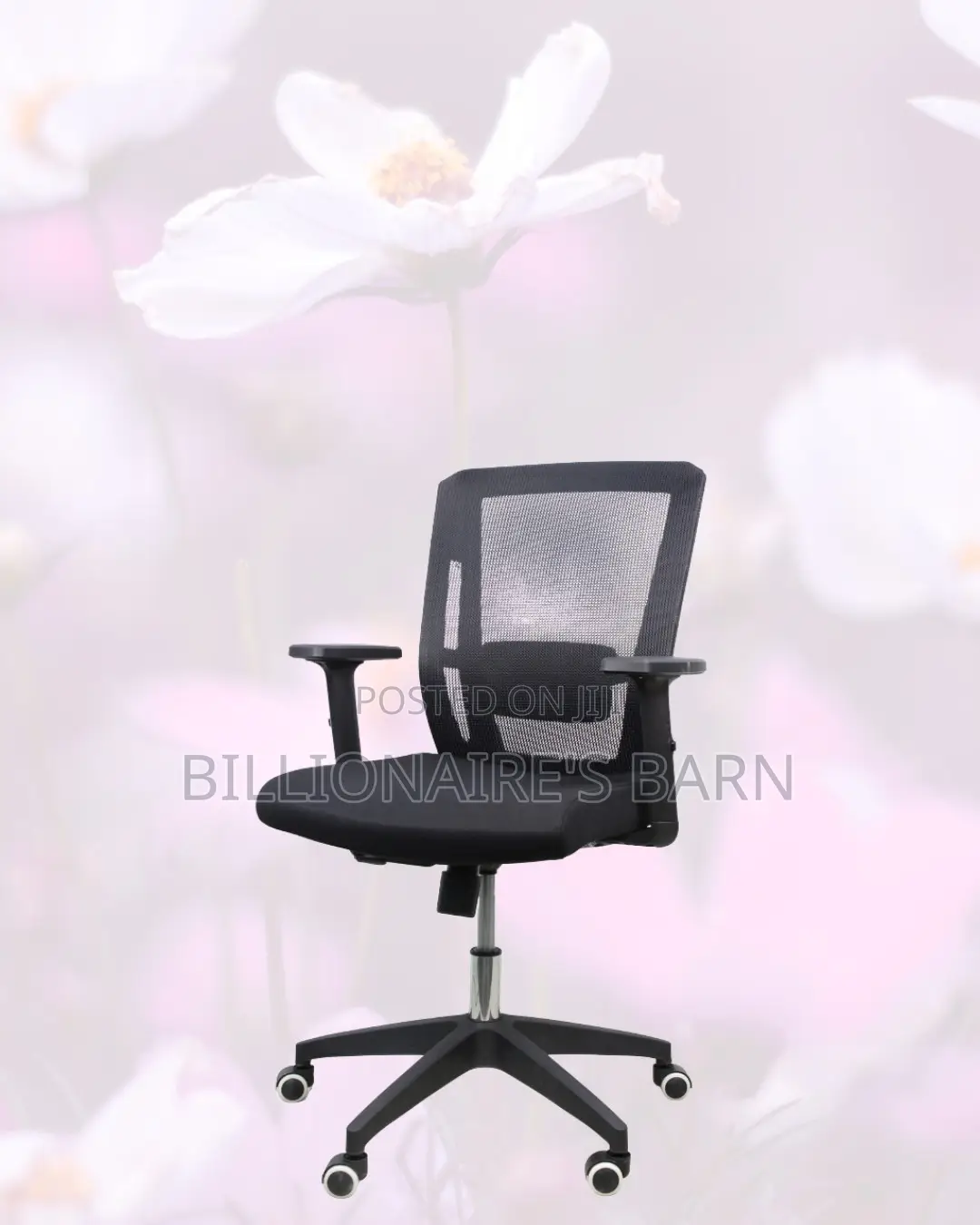 Black Origin Mesh Chair | Boardroom-Ready Style | Comfort