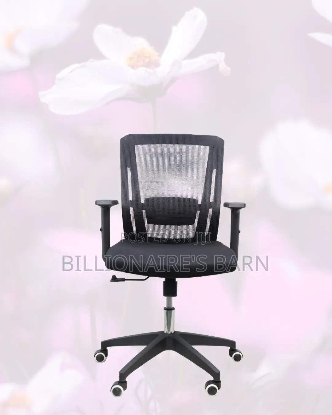Black Origin Mesh Chair | Boardroom-Ready Style | Comfort