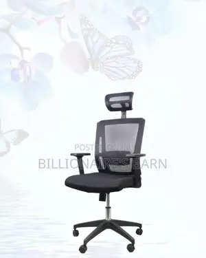 Black Ergonomic Mesh Chair | Boardroom-Ready Style | Durable