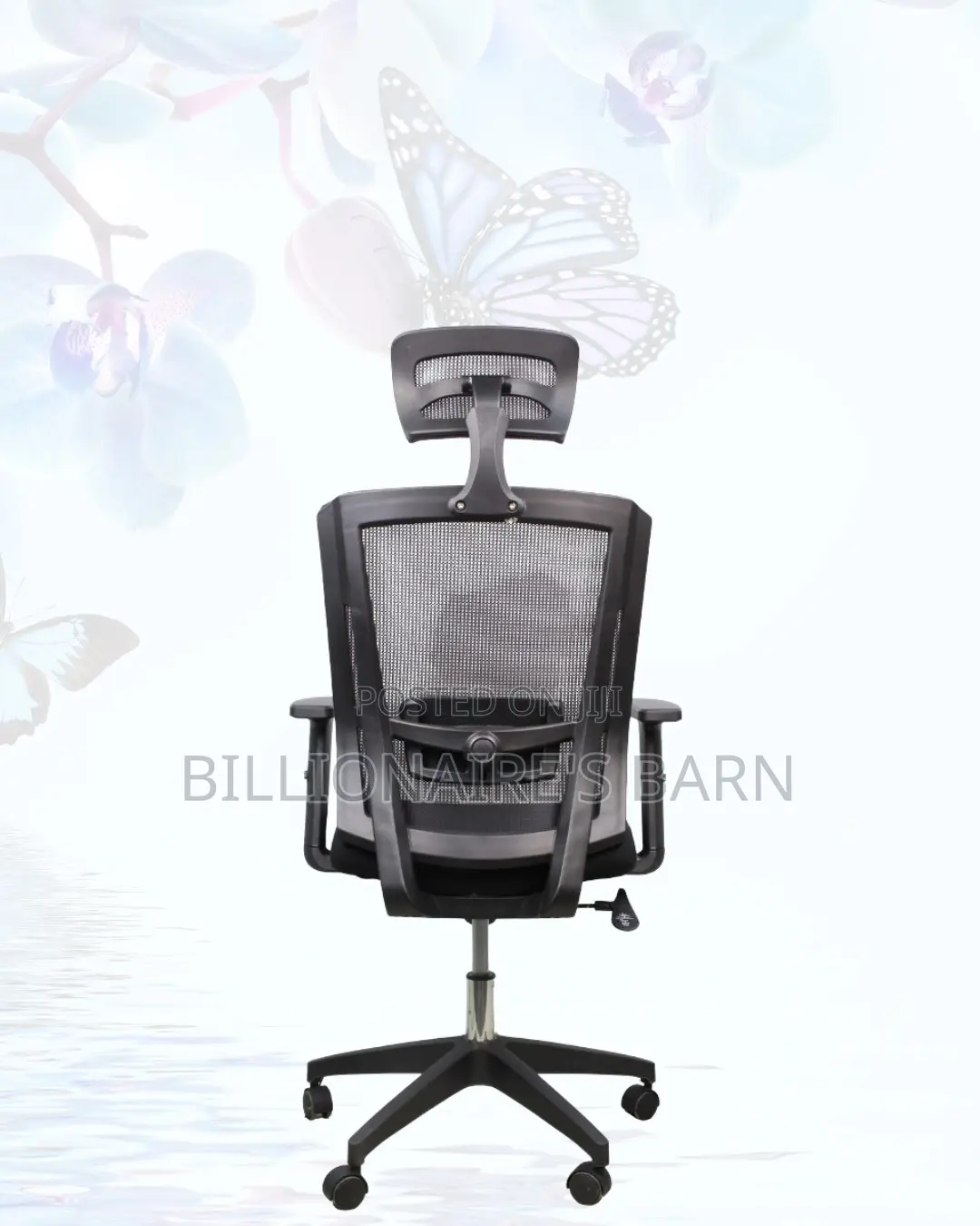 Black Ergonomic Mesh Chair | Boardroom-Ready Style | Durable