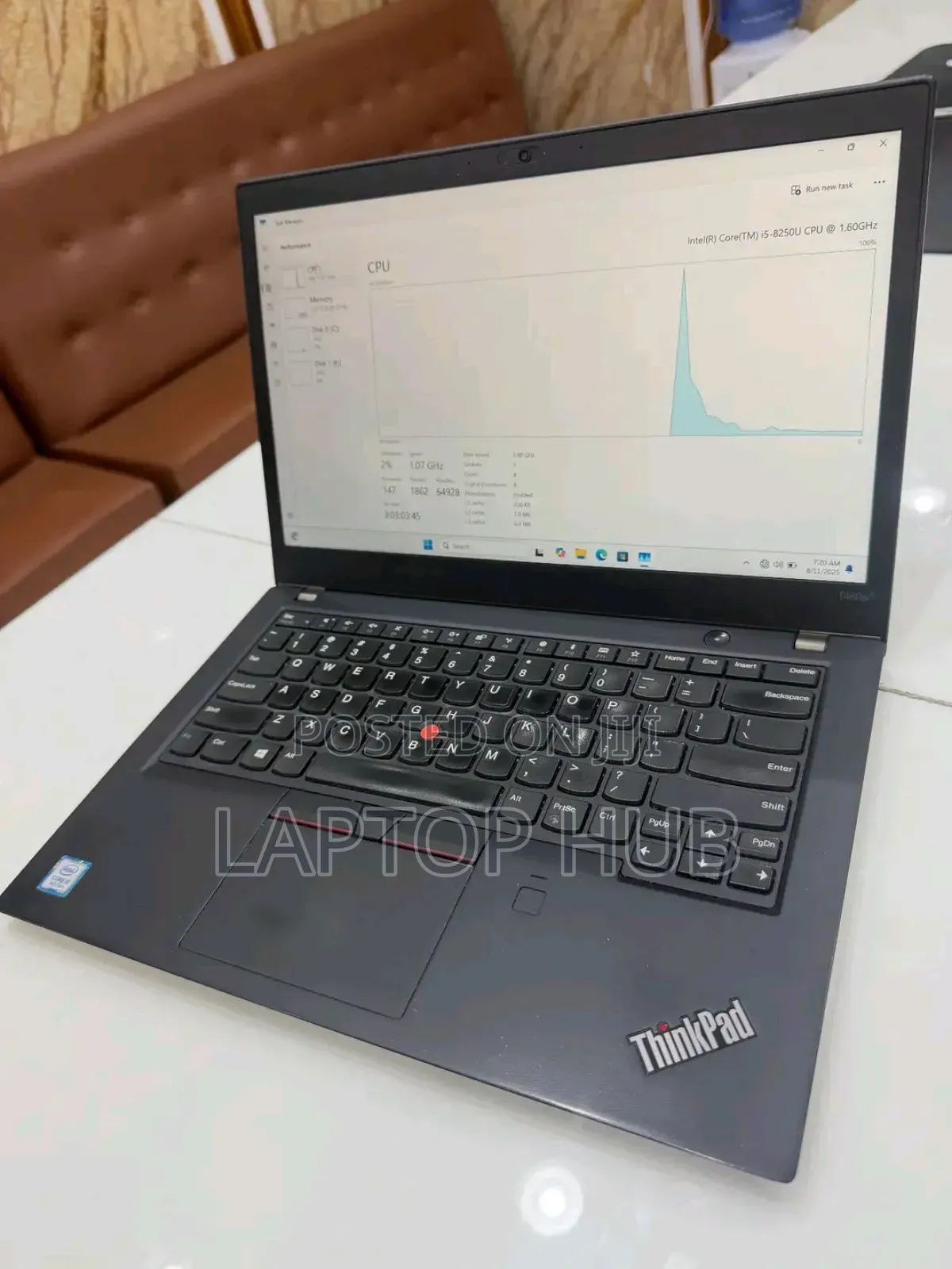 Laptop Lenovo ThinkPad T480s 8GB Intel Core i5 SSD 256GB