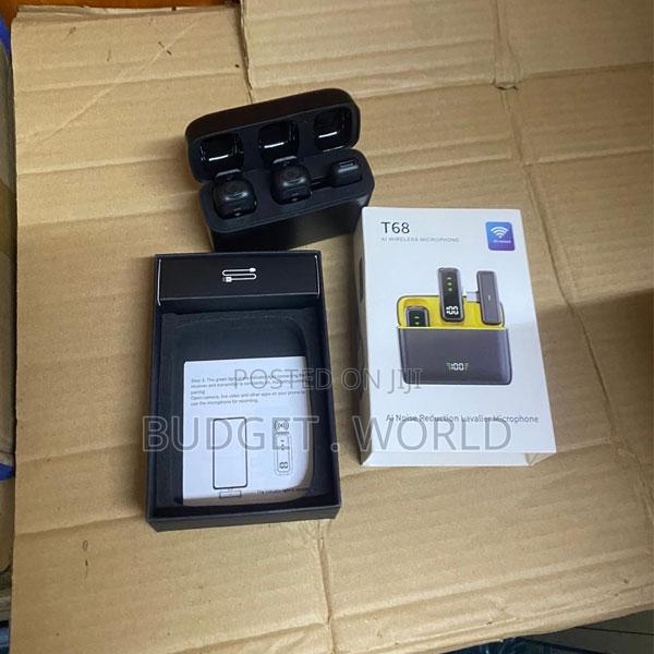 T68 Mini Wireless Lavalier Microphone for Mobile - main view