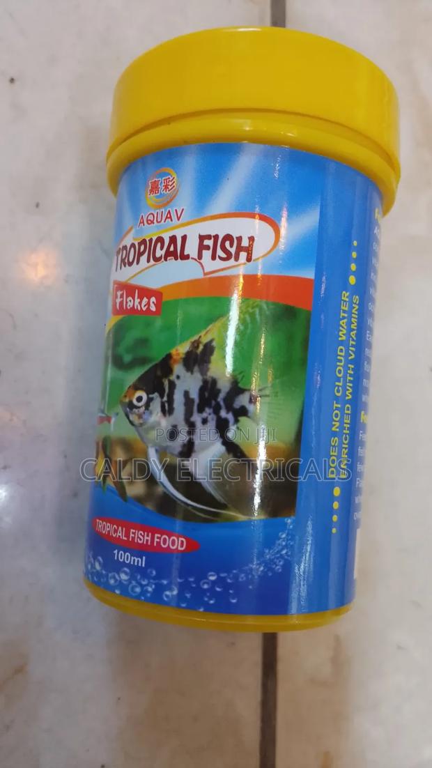 Aquav Tropical Fish Flakes - main view