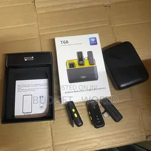 T68 Portable Wireless Lapel Microphone