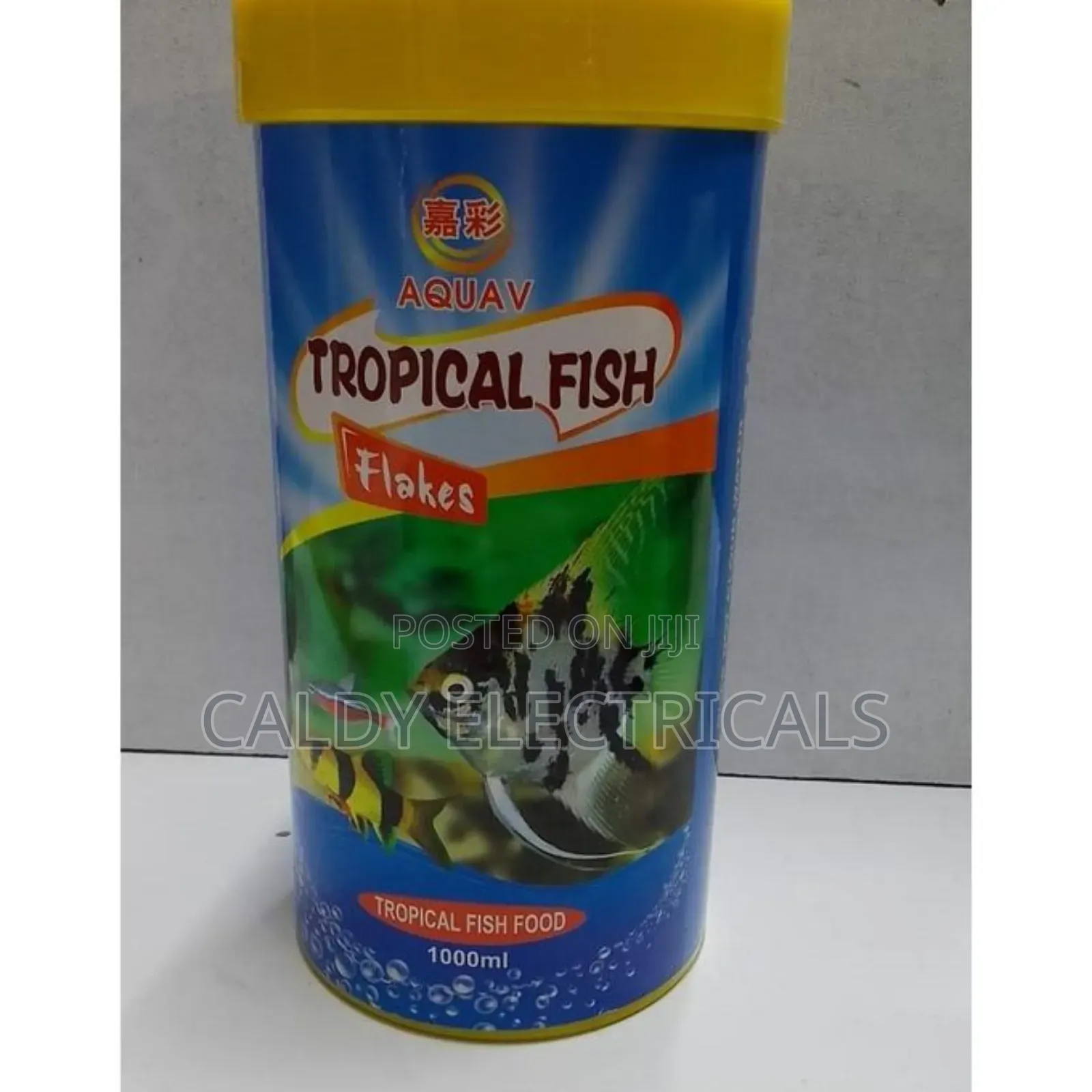 100ml Aquav Tropical Fish Flakes Food Jh6t