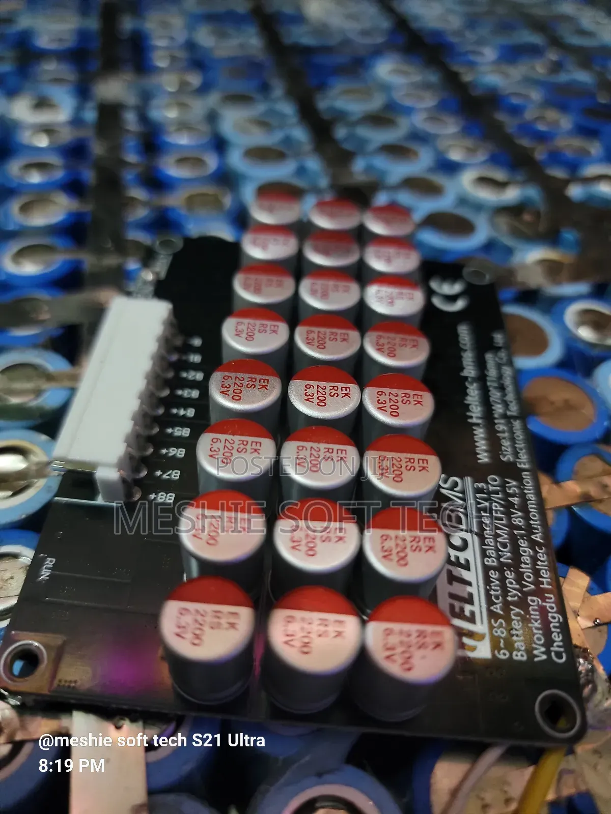 Lithium Batery BMS and Accesories