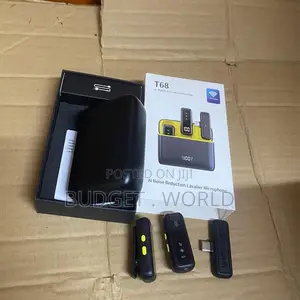 T68 Clip-on Wireless Mic for Smartphones