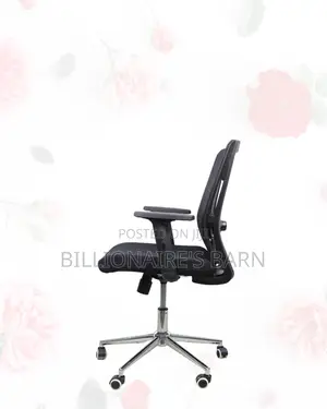 Black Origin Mesh Chair |Adjustable for Different Desk Heights |