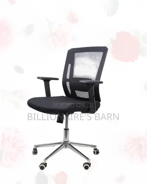 Black Origin Mesh Chair |Adjustable for Different Desk Heights |