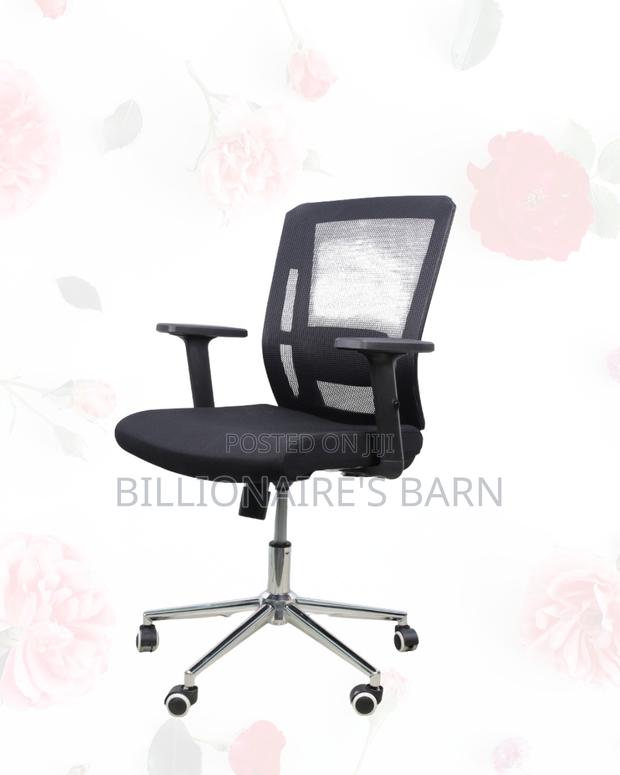 Black Origin Mesh Chair |Adjustable for Different Desk Heights | - thumbnail 2