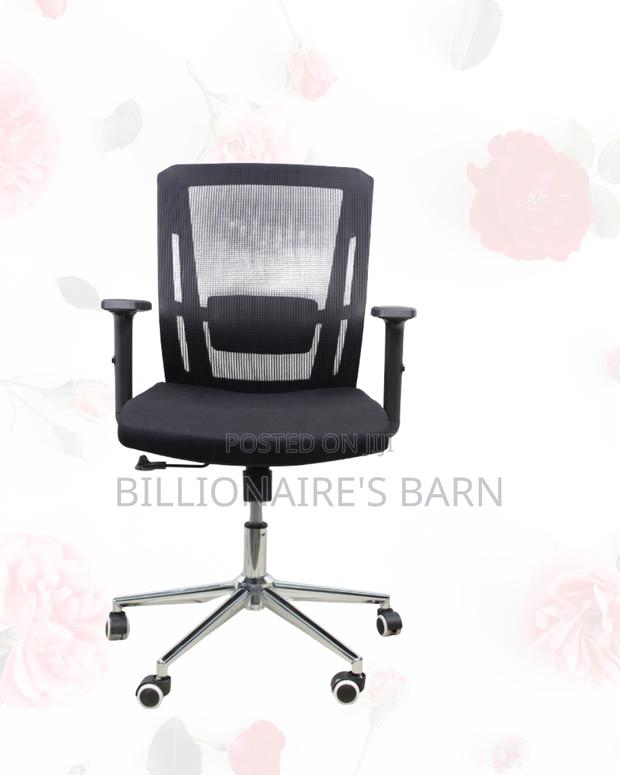 Black Origin Mesh Chair |Adjustable for Different Desk Heights | - thumbnail 3