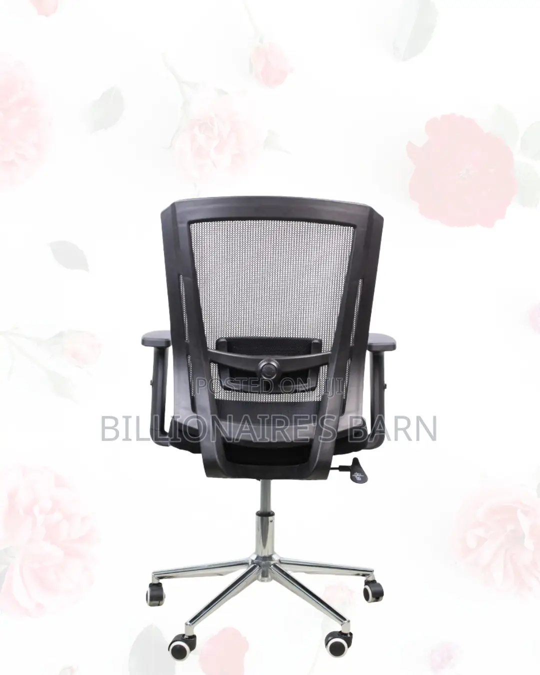 Black Origin Mesh Chair |Adjustable for Different Desk Heights |