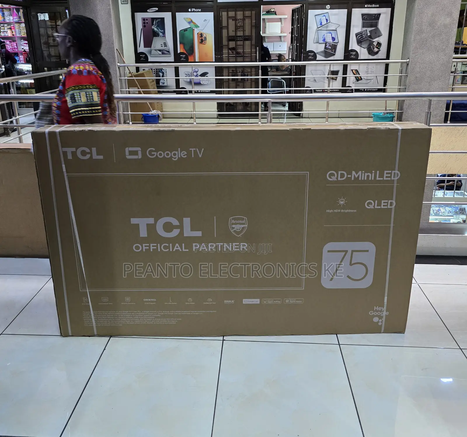 TCL 75c6k 75 Inch Qd-Mini Led Smart Tv