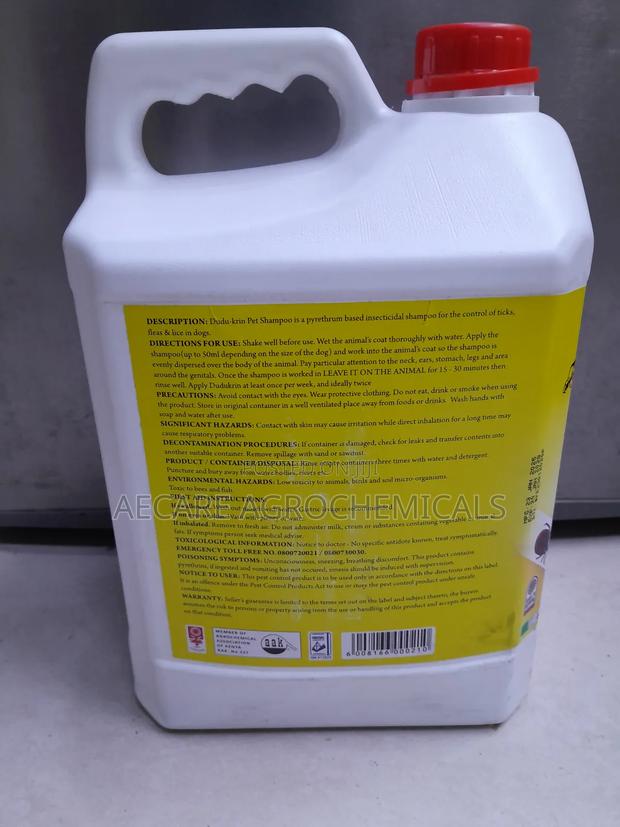 Dudukrin Insecticidal Pet Shampoo 5 Litre - thumbnail 4