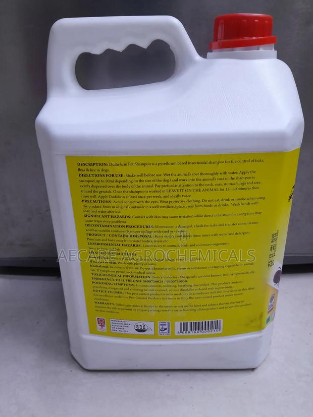 Dudukrin Insecticidal Pet Shampoo 5 Litre - thumbnail 5