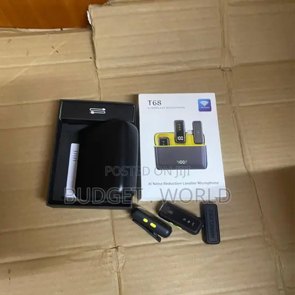 T68 Lightweight Clip Microphone for Recording