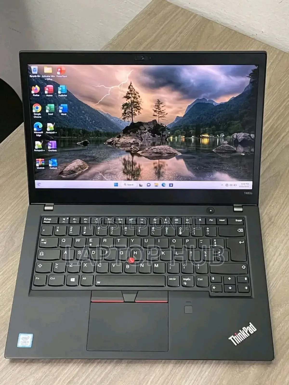 Laptop Lenovo ThinkPad T480s 8GB Intel Core I7 SSD 256GB