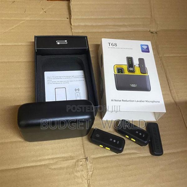 . T68 Advanced Noise Reduction Lapel Mic
