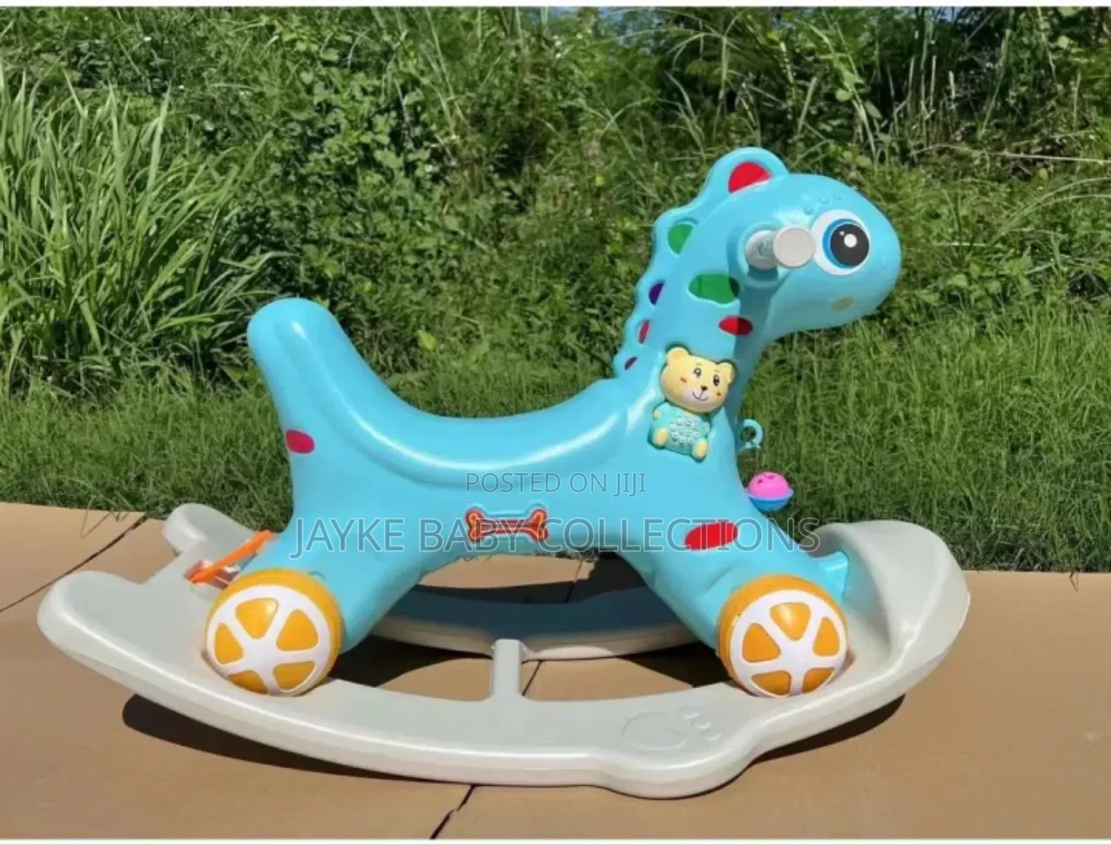Active Toddlers? 2-in-1 Rocking Horse Push Car