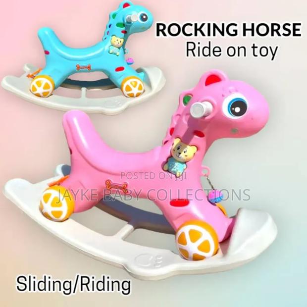Active Toddlers? 2-in-1 Rocking Horse Push Car - main view