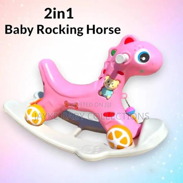 Active Toddlers? 2-in-1 Rocking Horse Push Car - thumbnail 5
