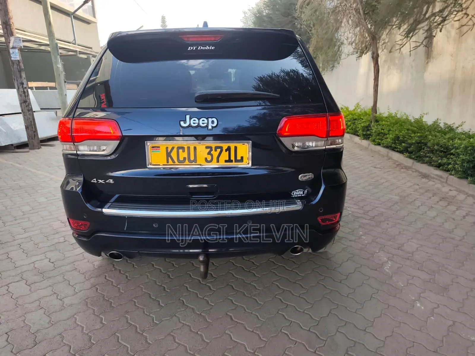 Jeep Grand Cherokee Overland 4dr 4x4 2016 Black
