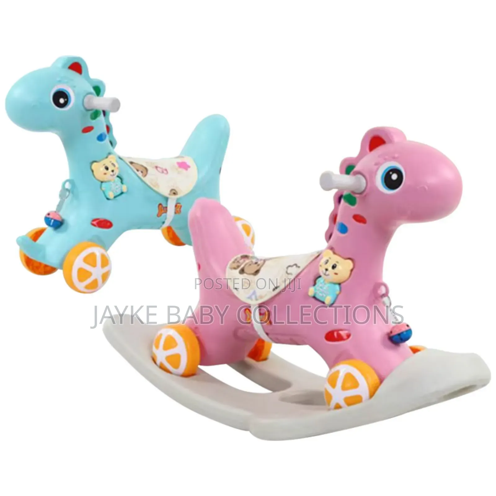 Active Toddlers? 2-in-1 Rocking Horse Push Car