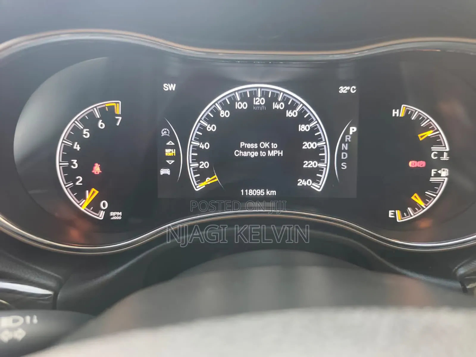 Jeep Grand Cherokee Overland 4dr 4x4 2016 Black