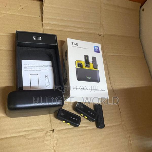 T68 Mini Clip Mic for Clear Voice Recording