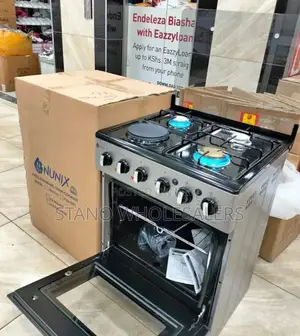 3 Gas +1 Electric Nunix Free Standing Cooker