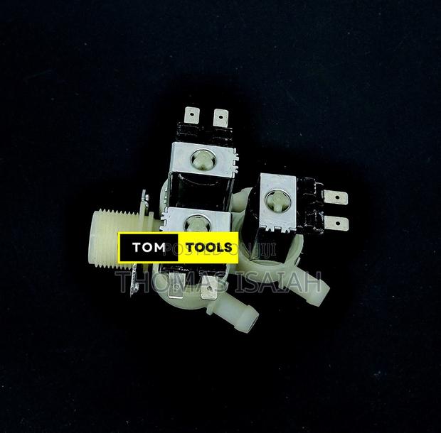 Standard 3 Way Washing Machine Water Inlet Electric Solenoid Valve - thumbnail 4