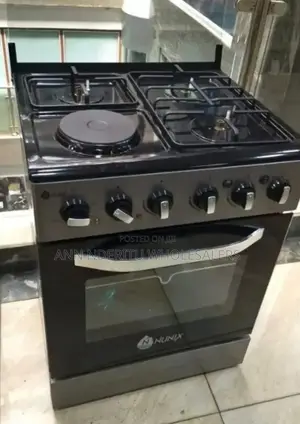 Electric Oven Nunix 3+1 Free Standing Cooker N/7