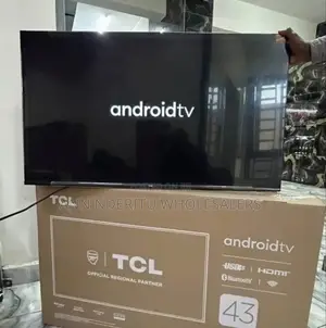 Bluetooth Enabled TCL 43 Inch Frameless Tv