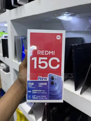 New Xiaomi Redmi 15C 4G 128 GB Red