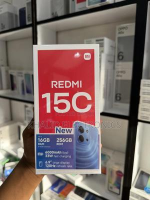 New Xiaomi Redmi 15C 4G 256 GB Black