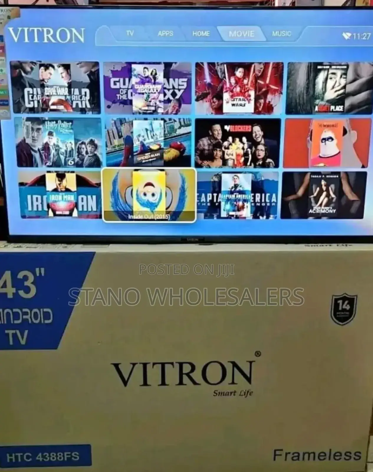 Restocked Model 2026 Vitron 43 Inch Television