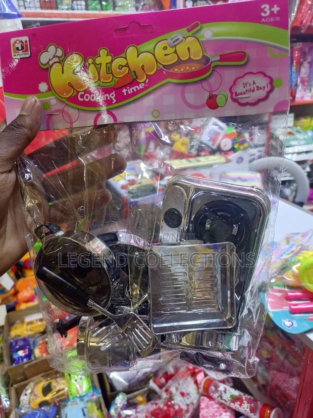 Silver Kitchen Play Set - main view