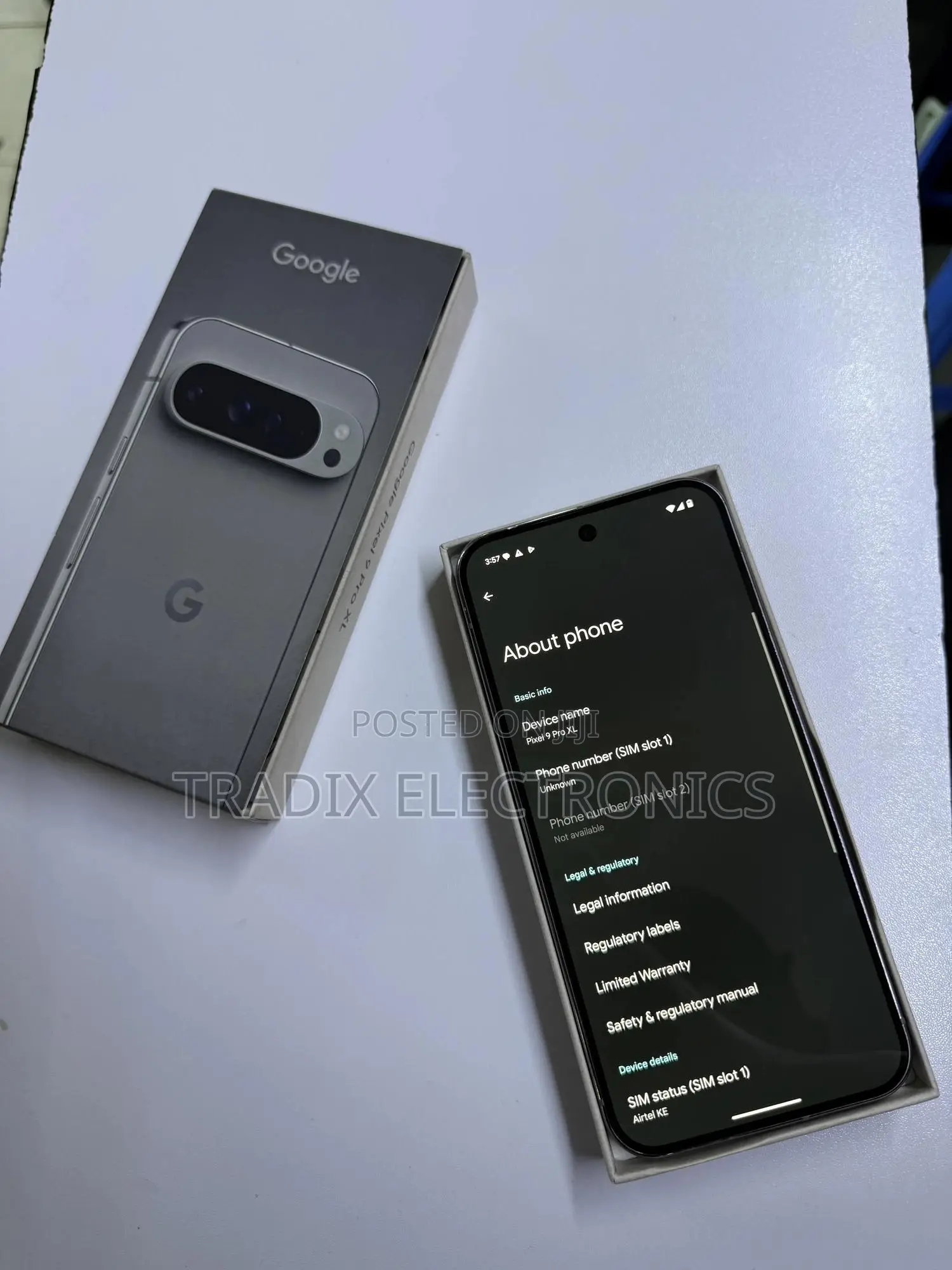 Google Pixel 9 Pro XL 256 GB Gray