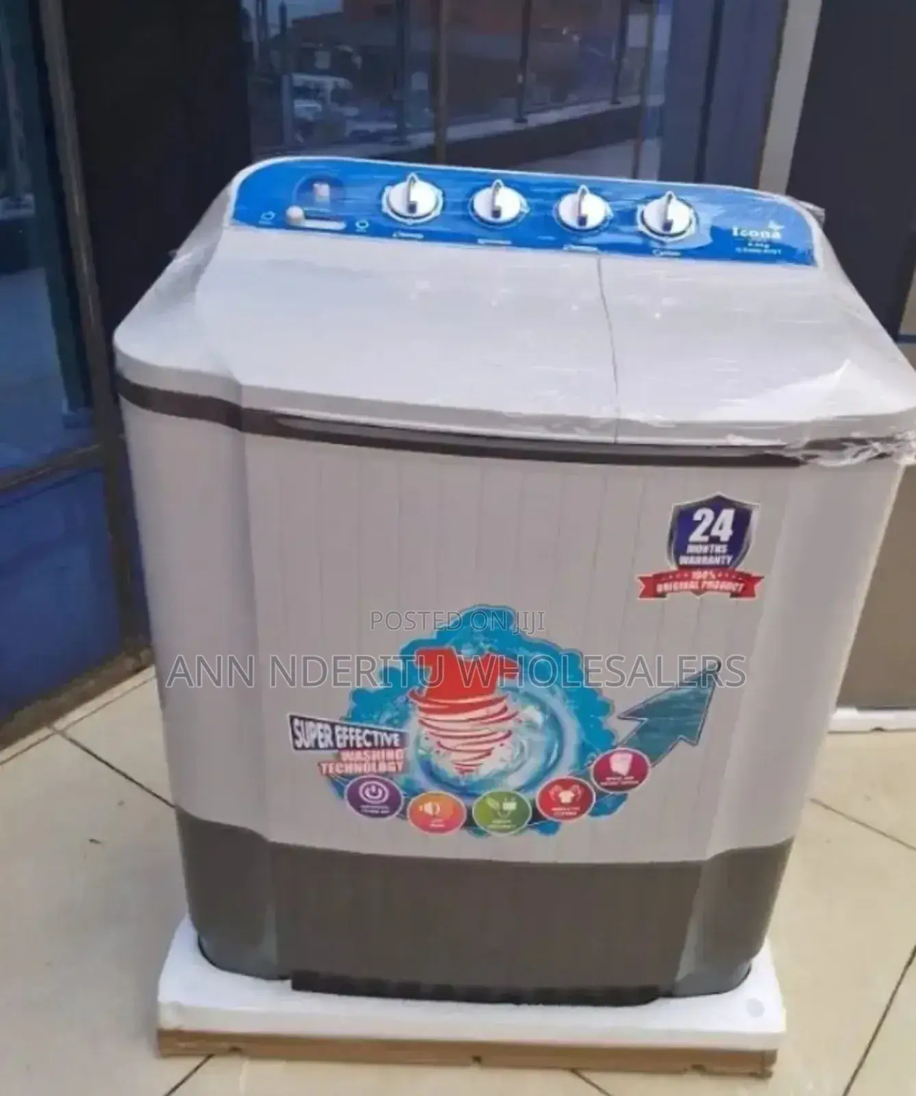 Twin Tub Washing Machine Icona 9. 5 KGS T/87