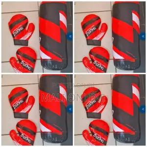 Kids Boxing Set With Punching Bag Gloves Durable Training Boxing Kit