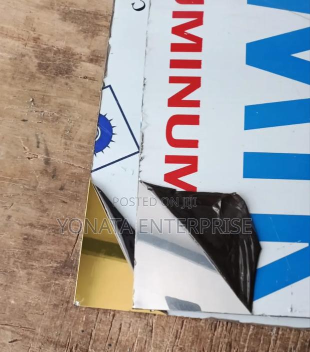 Gold Mirror Alucoboard Board - main view