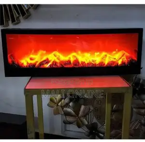 60cm Decorative Electric Fireplace Lantern – Usb Led Flame Effect